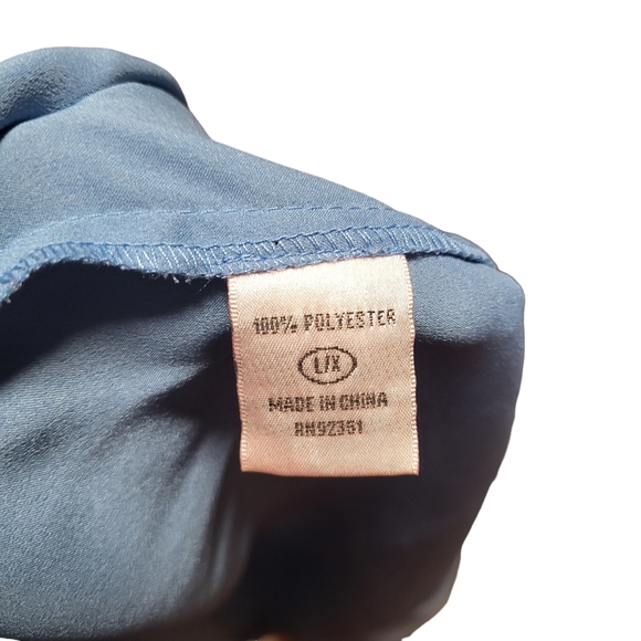 Intimate Attitudes silk/lace long sleeve midi belted housecoat w pockets size L - Picture 4 of 5